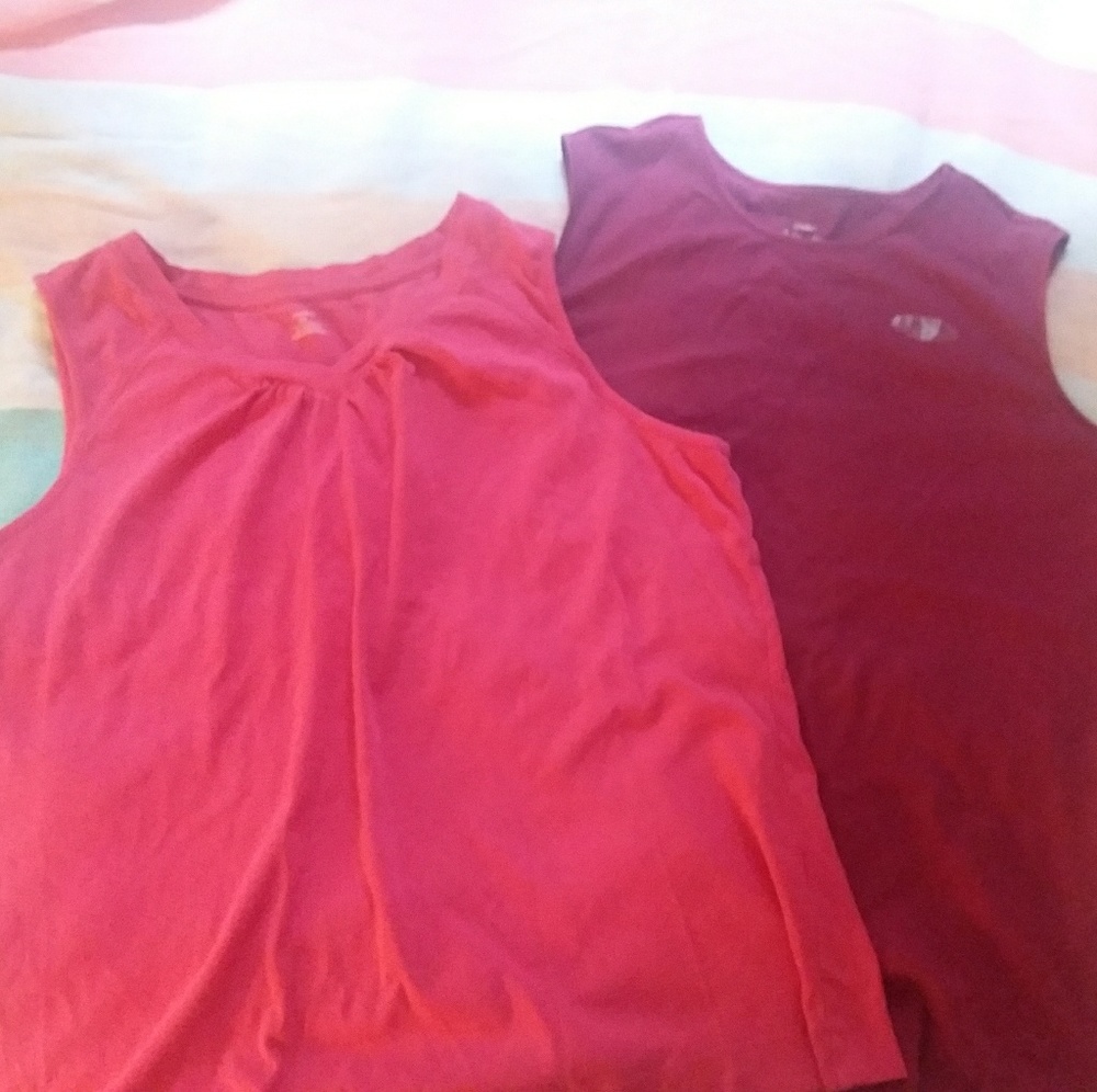 Two CJ Banks tank tops
